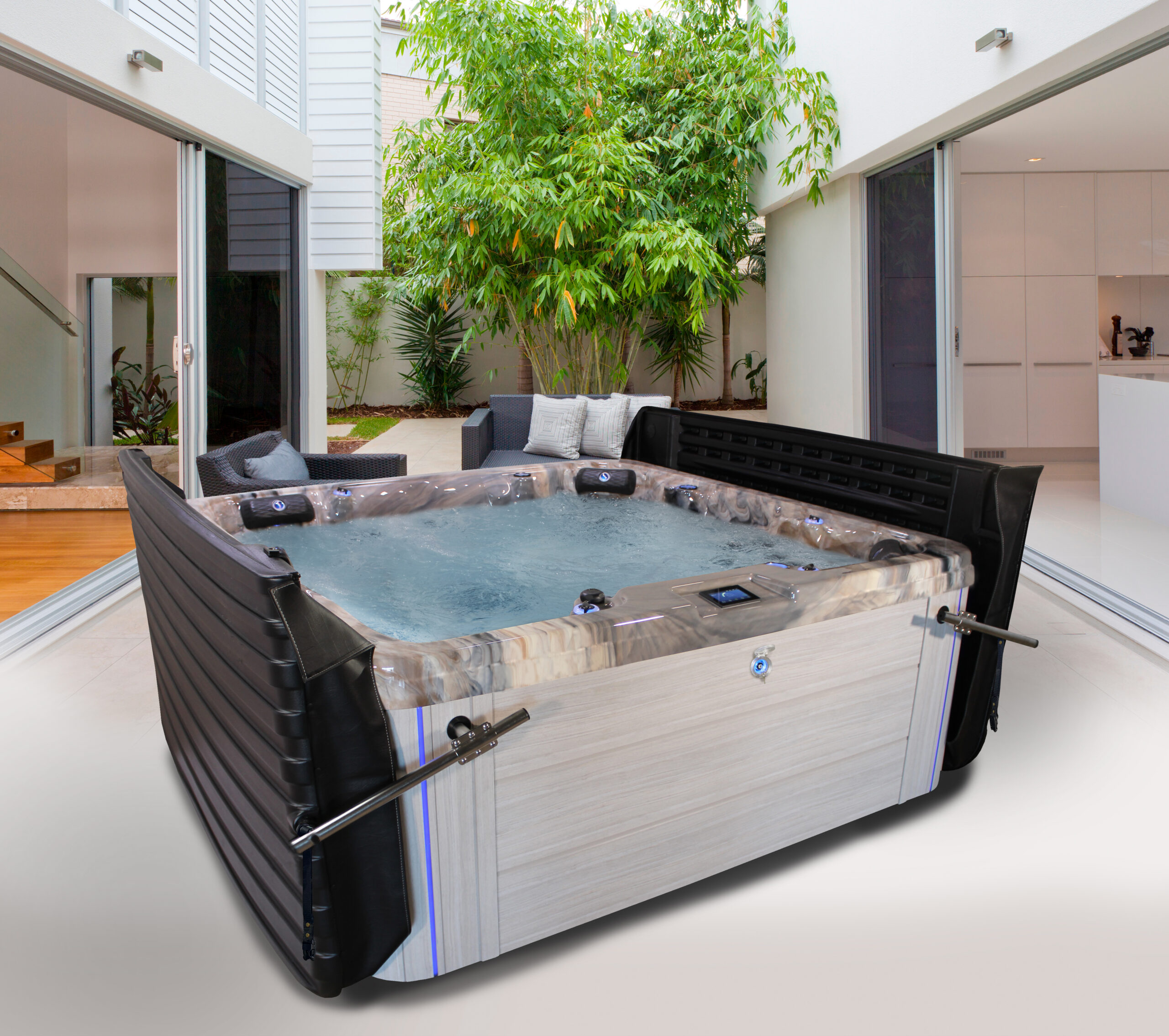 Iconic Hot Tub Build